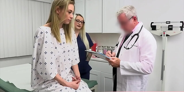 blonde,blowjob,cute blonde,doctor,missionary,nurse,teen